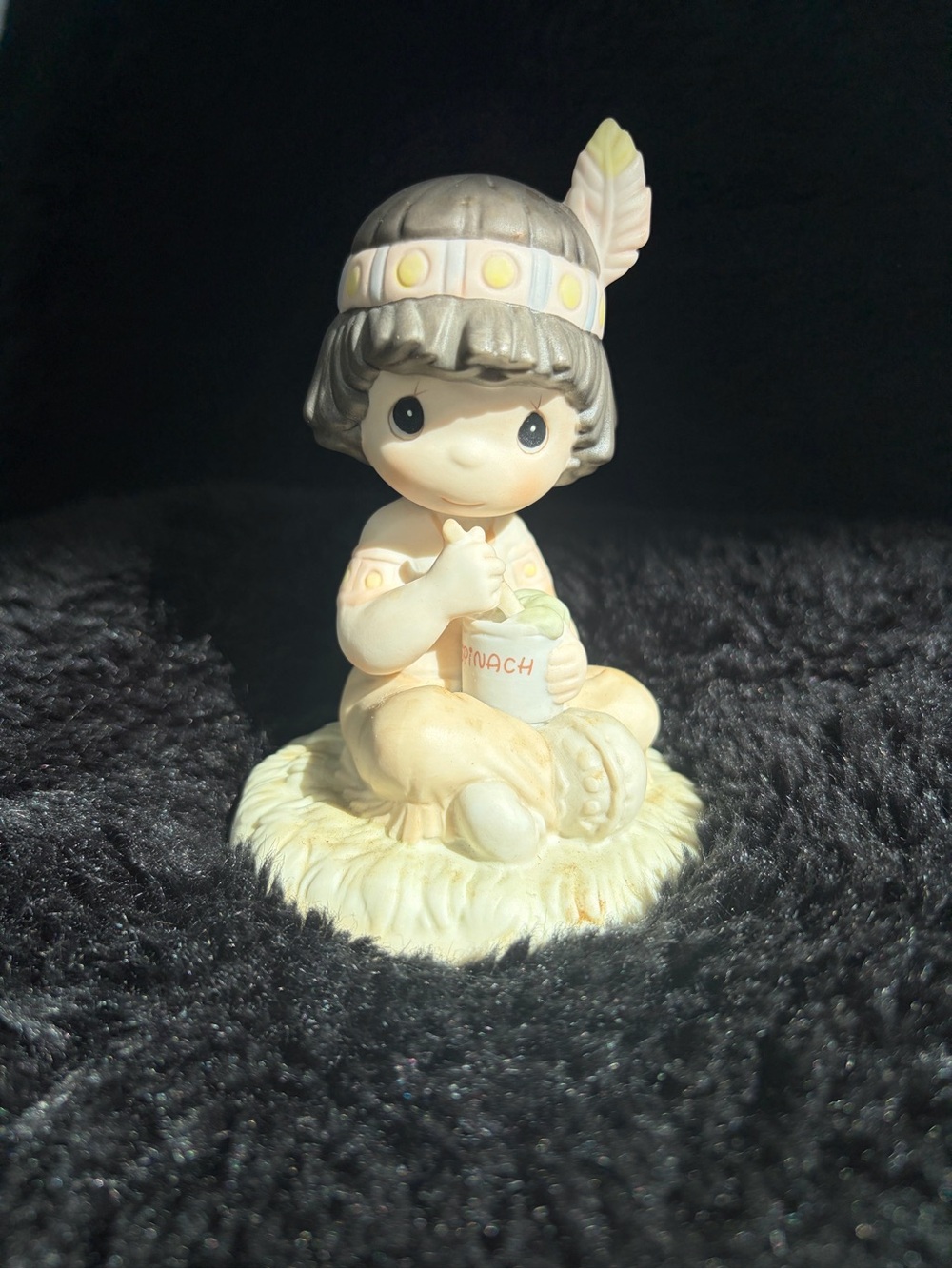 Precious Moments Special Ed Lord Keep Me In Teepee PM-912 1991 3.5in
